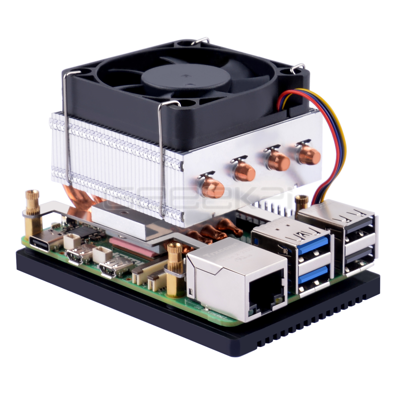 Geeekpi Low-Profile Plus CPU C - Argon One V3 M.2 Nvme Case ulasan dan harga